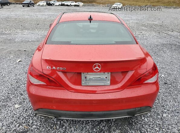 WDDSJ4EB2HN441219 2017 MERCEDES-BENZ CLA-CLASS Red 