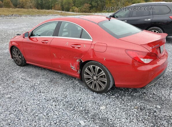 WDDSJ4EB2HN441219 2017 MERCEDES-BENZ CLA-CLASS Red 