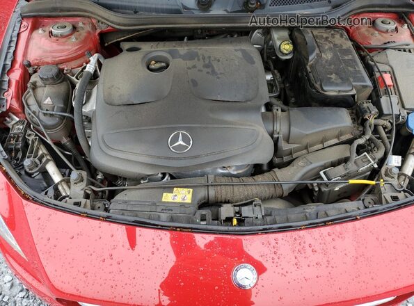 WDDSJ4EB2HN441219 2017 MERCEDES-BENZ CLA-CLASS Red 