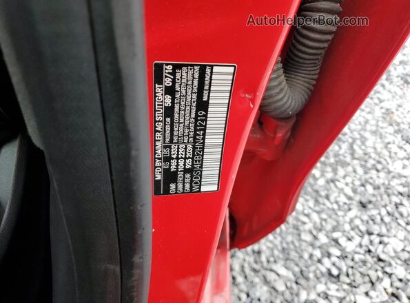WDDSJ4EB2HN441219 2017 MERCEDES-BENZ CLA-CLASS Red 