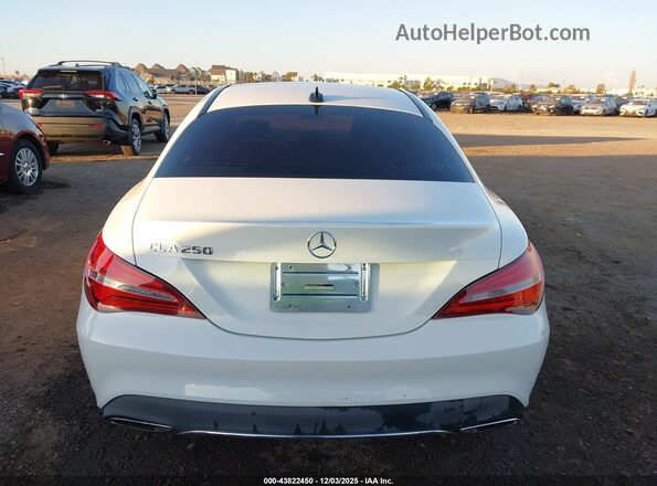 WDDSJ4EB4JN521160 2018 MERCEDES-BENZ CLA 250 White 