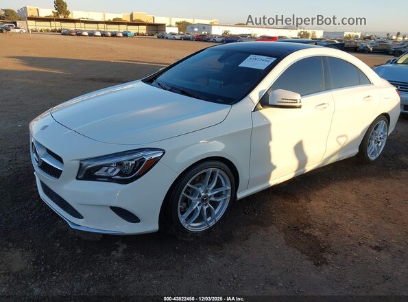 WDDSJ4EB4JN521160 2018 MERCEDES-BENZ CLA 250 White 