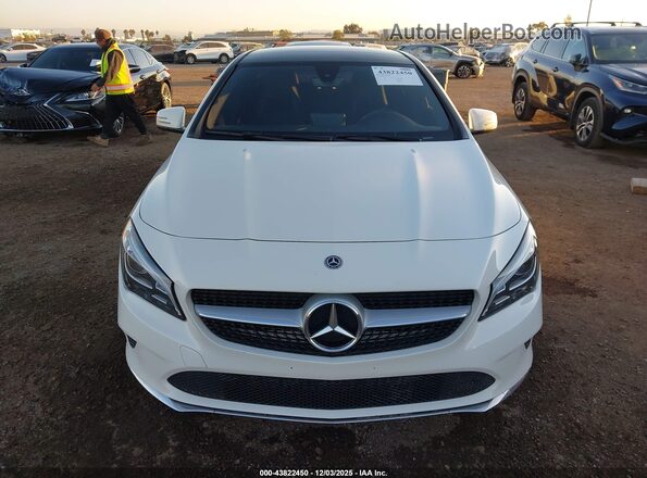 WDDSJ4EB4JN521160 2018 MERCEDES-BENZ CLA 250 White 