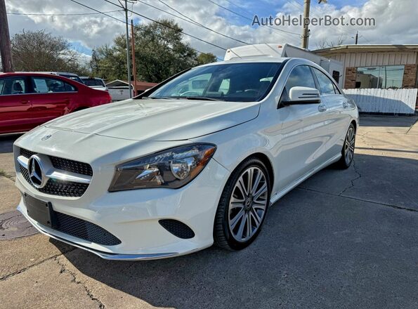 WDDSJ4EB5JN526433 2018 MERCEDES-BENZ CLA-CLASS White 