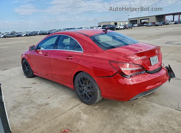 WDDSJ4EB7JN589906 2018 MERCEDES-BENZ CLA-CLASS Red 