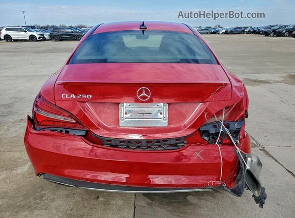WDDSJ4EB7JN589906 2018 MERCEDES-BENZ CLA-CLASS Red 