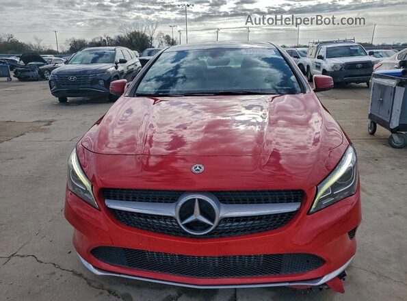 WDDSJ4EB7JN589906 2018 MERCEDES-BENZ CLA-CLASS Red 