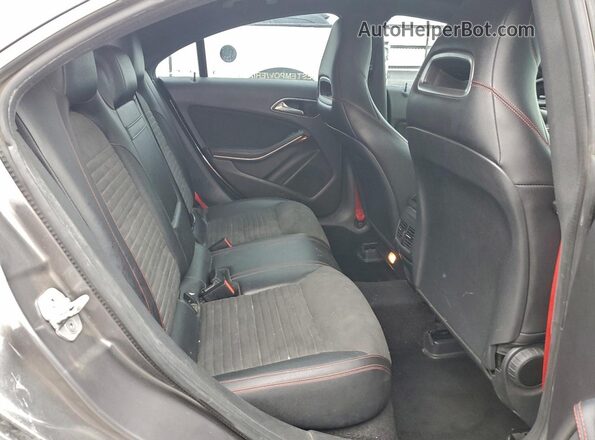 WDDSJ4EB8GN361597 2016 MERCEDES-BENZ CLA-CLASS Charcoal Widok tylnych siedzeń