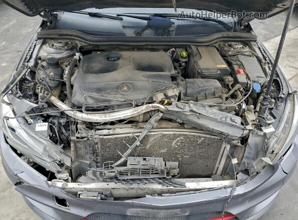 WDDSJ4EB8GN361597 2016 MERCEDES-BENZ CLA-CLASS Charcoal Widok wnętrza z tyłu