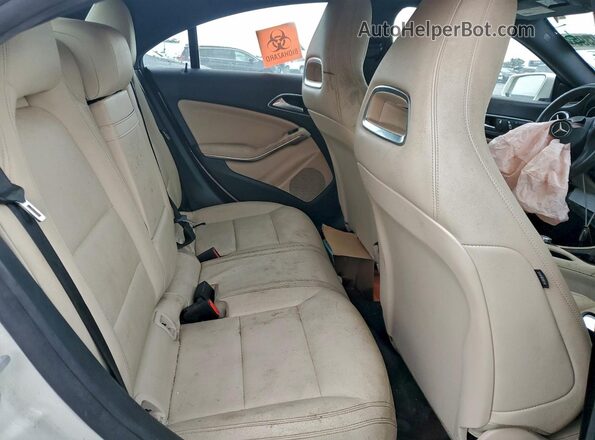 WDDSJ4EB9JN571200 2018 MERCEDES-BENZ CLA-CLASS White Rear seats view
