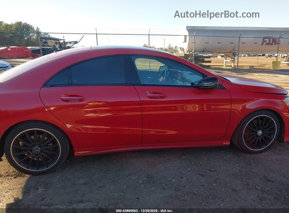WDDSJ4EBXGN375808 2016 MERCEDES-BENZ CLA 250 Red უკანა სალონის ხედი