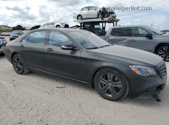 WDDUG6EB4KA422947 2019 MERCEDES-BENZ S Black წინა მარჯვენა