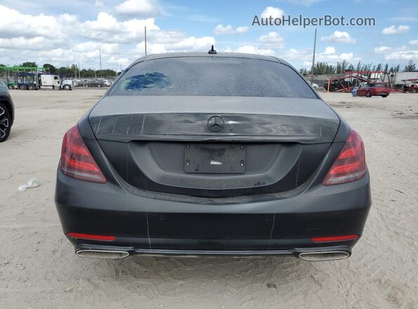 WDDUG6EB4KA422947 2019 MERCEDES-BENZ S Black უკანა ხედი
