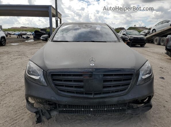 WDDUG6EB4KA422947 2019 MERCEDES-BENZ S Black წინა ხედი