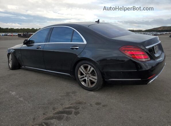 WDDUG6EB5JA361641 2018 MERCEDES-BENZ S Black Trasero izquierdo
