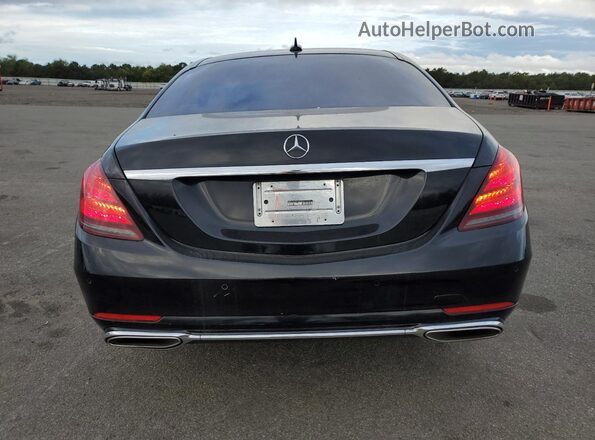 WDDUG6EB5JA361641 2018 MERCEDES-BENZ S Black Vista trasera
