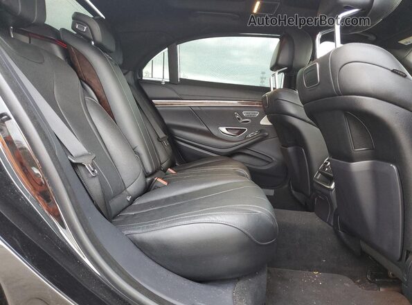 WDDUG6EB5JA361641 2018 MERCEDES-BENZ S Black Vista de los asientos traseros