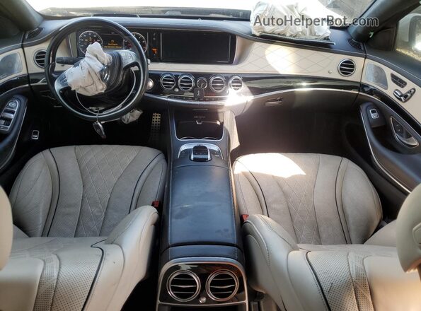 WDDUG8CB1HA291872 2017 MERCEDES-BENZ S White Dashboard view