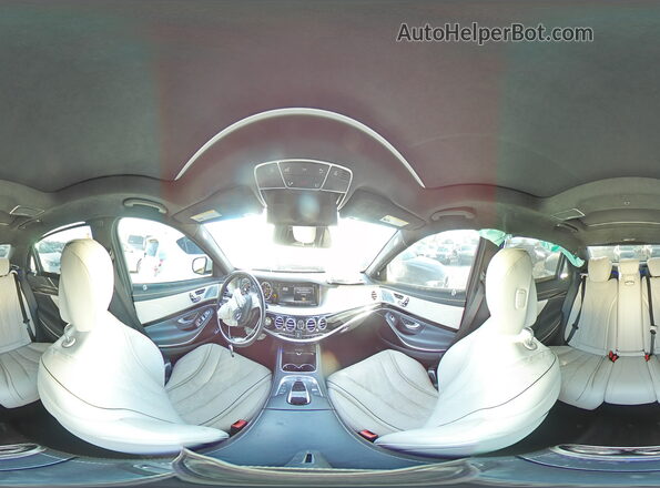 WDDUG8CB1HA291872 2017 MERCEDES-BENZ S White 360 interior view