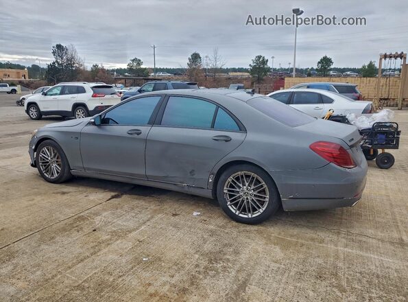 WDDUG8CB3GA214239 2016 MERCEDES-BENZ S Gray Rear left