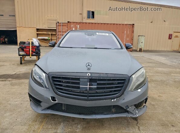 WDDUG8CB3GA214239 2016 MERCEDES-BENZ S Gray Front view