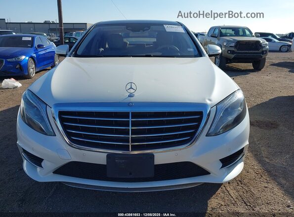 WDDUG8CB4HA321981 2017 MERCEDES-BENZ S-CLASS White ხელსაწყოთა პანელის ხედი