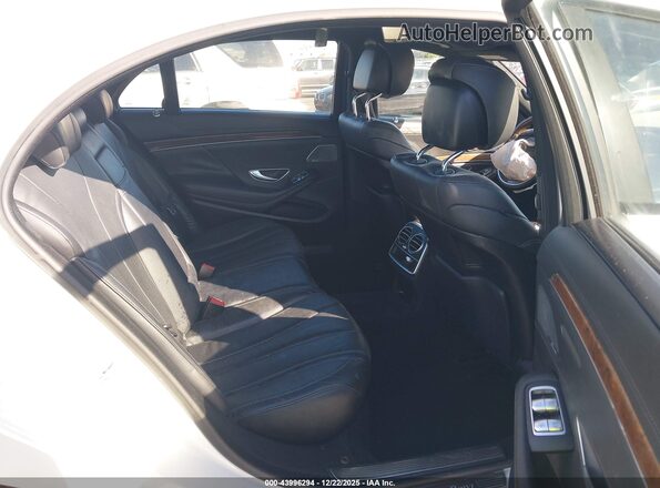 WDDUG8CB6GA212548 2016 MERCEDES-BENZ S-CLASS White VIN კოდის სტიკერის ხედი