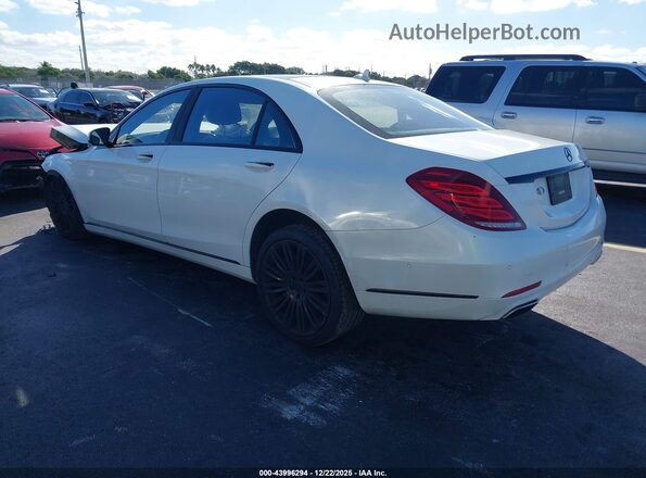 WDDUG8CB6GA212548 2016 MERCEDES-BENZ S-CLASS White უკანა მარცხენა