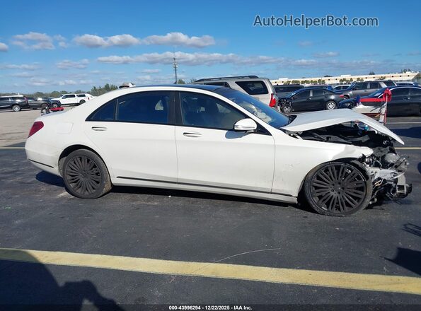 WDDUG8CB6GA212548 2016 MERCEDES-BENZ S-CLASS White უკანა სალონის ხედი