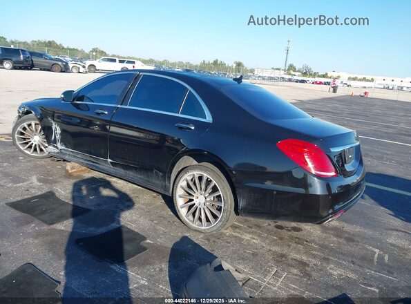 WDDUG8CB7GA236597 2016 MERCEDES-BENZ S-CLASS Black Задня ліва чверть