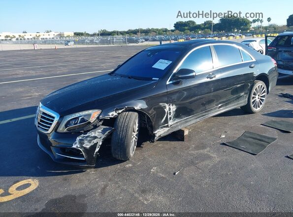 WDDUG8CB7GA236597 2016 MERCEDES-BENZ S-CLASS Black Передня ліва чверть