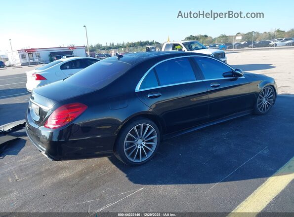 WDDUG8CB7GA236597 2016 MERCEDES-BENZ S-CLASS Black Задня права чверть