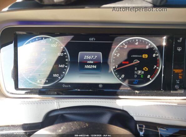 WDDUG8CB7GA236597 2016 MERCEDES-BENZ S-CLASS Black Вид задніх сидінь