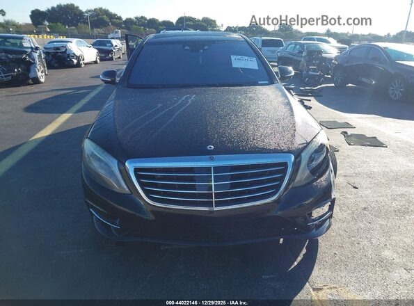WDDUG8CB7GA236597 2016 MERCEDES-BENZ S-CLASS Black Вид задньої частини салону
