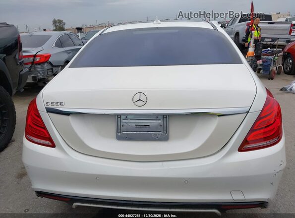 WDDUG8CB8GA214690 2016 MERCEDES-BENZ S-CLASS White 