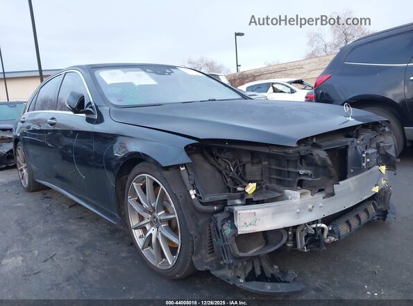 WDDUG8DB0JA418261 2018 MERCEDES-BENZ S-CLASS Black Դիմացի տեսք