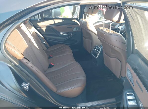 WDDUG8DB0JA419300 2018 MERCEDES-BENZ S-CLASS Зеленый Вид наклейки с VIN-кодом
