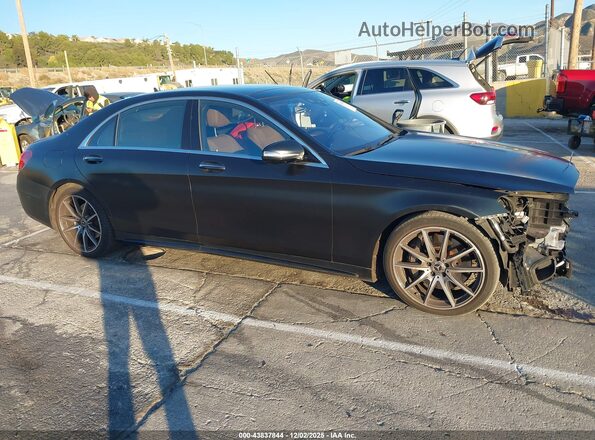 WDDUG8DB0JA419300 2018 MERCEDES-BENZ S-CLASS Зеленый Панорамный вид салона 360°