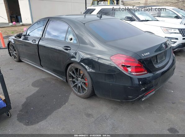 WDDUG8DB1JA400383 2018 MERCEDES-BENZ S-CLASS Черный Задняя левая четверть