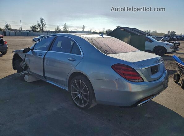 WDDUG8DB2KA492122 2019 MERCEDES-BENZ S Blue Rear left