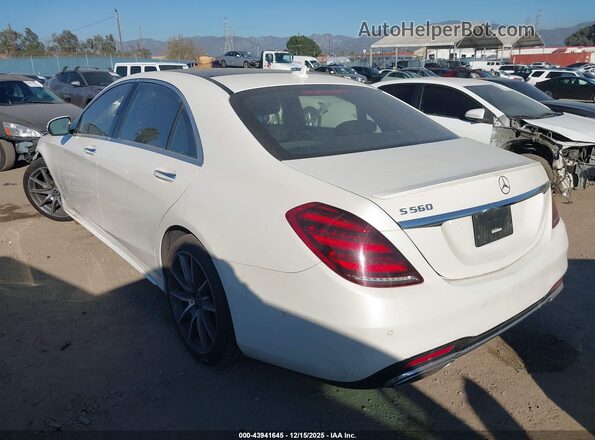 WDDUG8DB3KA474213 2019 MERCEDES-BENZ S-CLASS Белый Задняя левая четверть