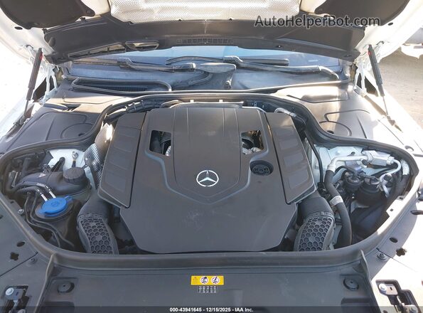 WDDUG8DB3KA474213 2019 MERCEDES-BENZ S-CLASS Белый Вид сзади
