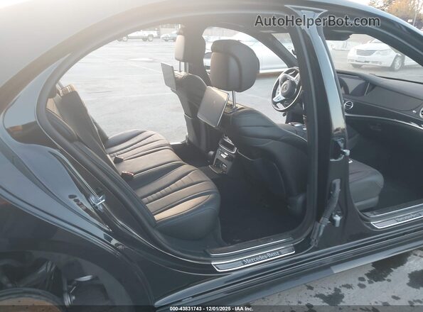 WDDUG8DB5KA454920 2019 MERCEDES-BENZ S-CLASS Black VIN კოდის სტიკერის ხედი