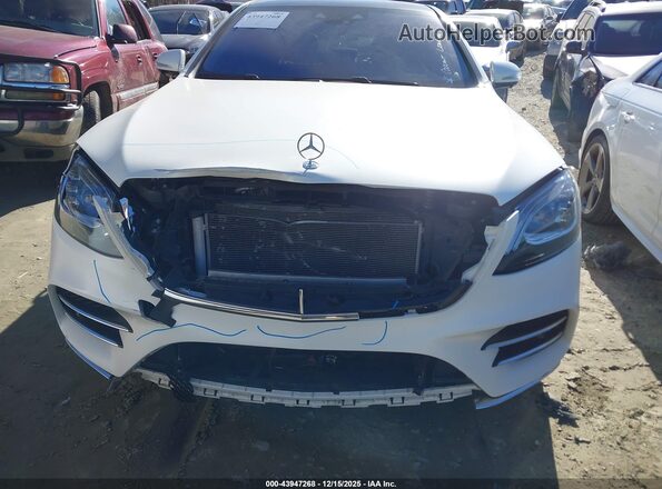 WDDUG8DB6LA511255 2020 MERCEDES-BENZ S-CLASS White Front view