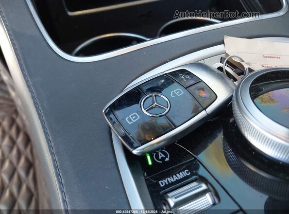 WDDUG8DB6LA511255 2020 MERCEDES-BENZ S-CLASS White Dashboard view