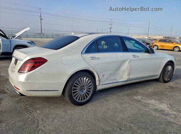 WDDUG8DB8JA409100 2018 MERCEDES-BENZ S White 