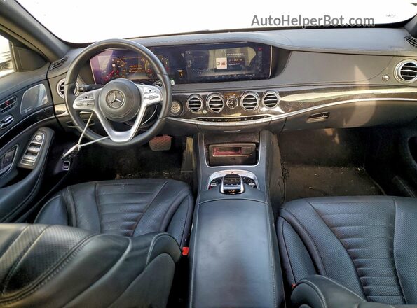 WDDUG8DB8JA409100 2018 MERCEDES-BENZ S White 
