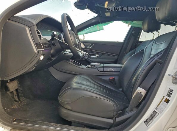 WDDUG8DB8JA409100 2018 MERCEDES-BENZ S White 
