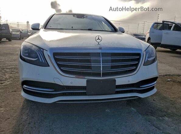 WDDUG8DB8JA409100 2018 MERCEDES-BENZ S White 