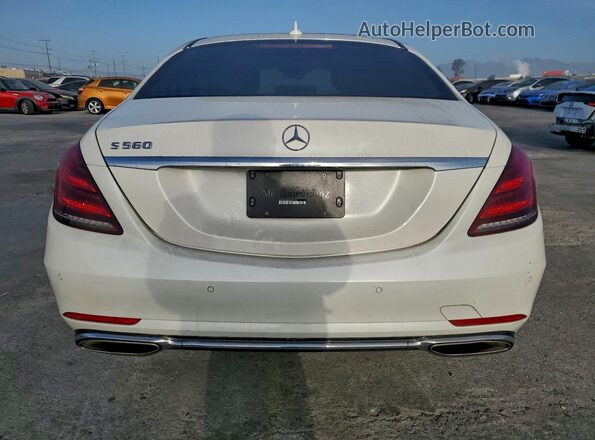 WDDUG8DB8JA409100 2018 MERCEDES-BENZ S White 